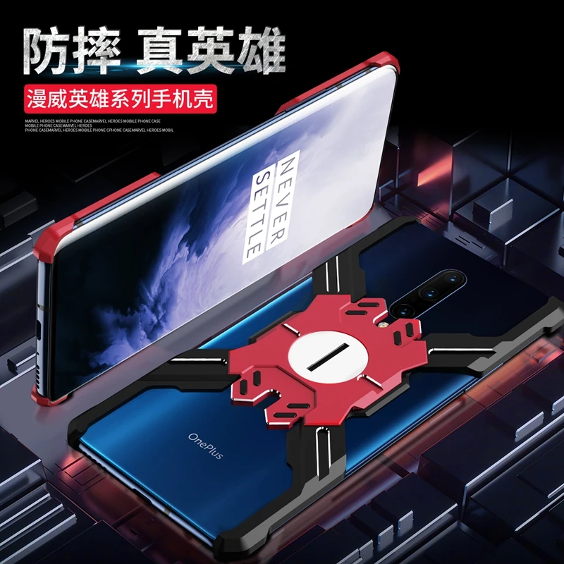 Герои серии бампер для Oneplus 7 Pro Чехол оригинальный металлический Penel меч когти