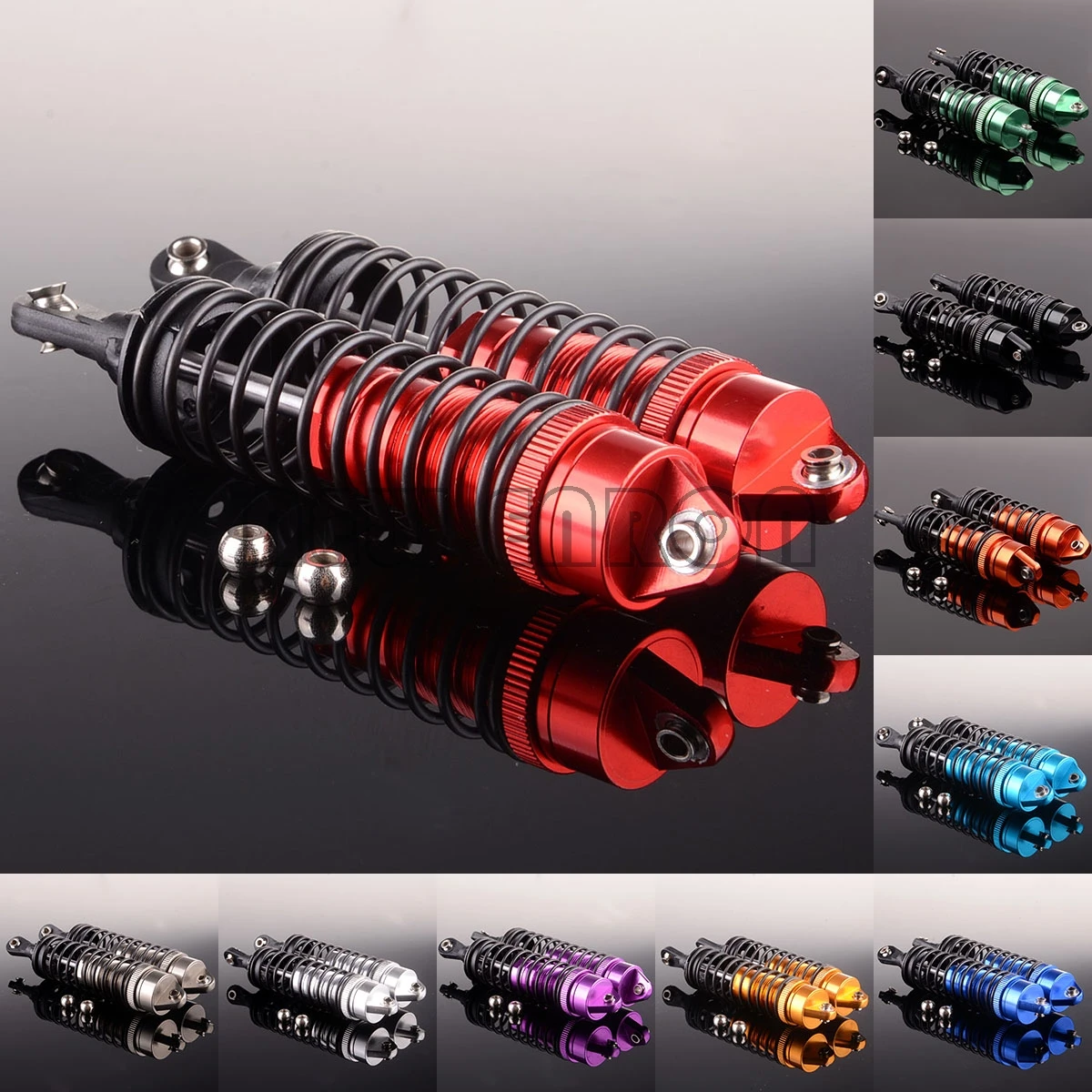 

NEW ENRON RC 1:10 Aluminum Front Shock Absorber 2P 100MM SLA014 For Traxxas Slash 4x4