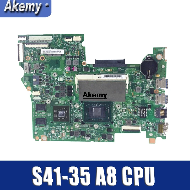 Для Lenovo Ultrabook S41 35 80JW материнская плата для ноутбука FRU 5B20J46042 с A8 7410 CPU MB 100%