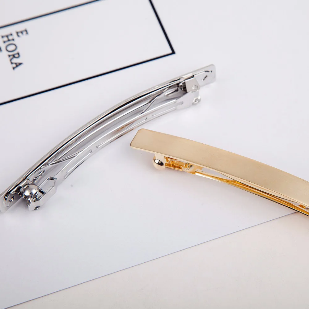 Metal Long Strip Hairpins Women Hair Clips Accessories 1 PC