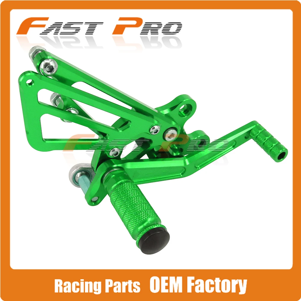 CNC мотоциклетные регулируемые штифты для заготовки педали для KAWASAKI ZX14R ZX-14R ZX 14R 2012 2013