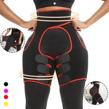 Yumdo неопрен Пот тела шейпер для ног похудение контроль жира Корректирующее белье Женская поддержка пояс ноги стройнее уменьшить обертывания