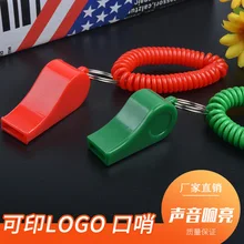 Высокочастотный экологически чистый металлический спасательный свисток детский игрушечный свисток совместим с веревочным логотипом