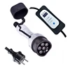 SAE J1772 EV Charger Type 1 Level 2 EVSE 5m Portable Adjustable Controlle Electric Car Charging Stations ► Photo 3/6