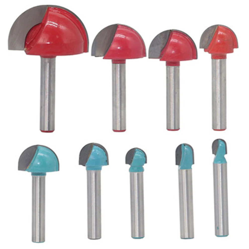 

Milling Cutter Core Box Router Bit Round Bottom Round Head Woodworking Engraving Semicircular Cutter TN99