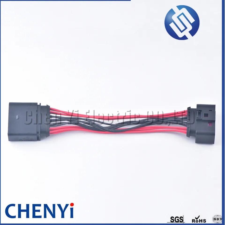 KFZ Stecker 1J0973737 1J0973837 - 14 Pin Scheinwerfer Stecker 15cm Kabel