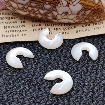 

MOP White Shell Flat Back Stone Cabochons CABs 10x11mm Women Statement Amulet Necklace Bracelet Earrings Jewelry Making