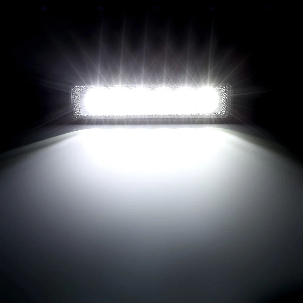18w DRL LED Work Light 10-30V 4WD 12V For Off Road Truck Bus Boat Fog Lights Car Light Assembly ATV Daytime Running Light 18w DRL LED Work Light 10-30V 4WD 12V For Off Road Truck Bus Boat Fog Lights Car Light Assembly ATV Daytime Running Light