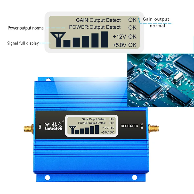 Lintratek Upgrade 2G 3G 4G Signal Repeater 900
