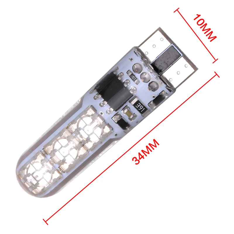 

2pcs T10 W5W High-brightness Car LED RGB With Remote Control Strobe Led Lamp 12V Car Lights