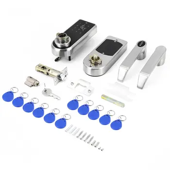 

Electronic Code Digital Lock Smart Door Lock Touchscreen Home Security Keyless Entry Door Lock With 11 Key Tags