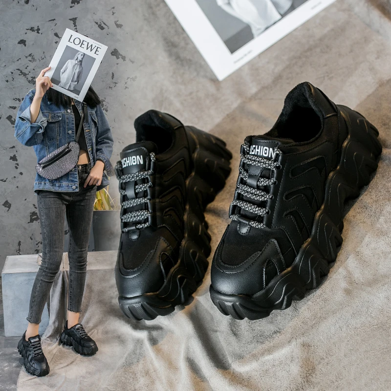 Zapatos de mujer; Новинка; обувь на платформе; женская Вулканизированная обувь; модные теннисные кроссовки; женская повседневная обувь