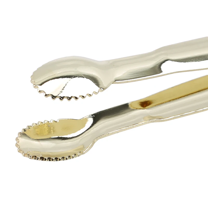 Stainless Steel Coffee Sugar Clip Tweezer Mini Clamp Tong Clips Coffee Little Tea Clips Hot Kitchen Bar Tool Supply