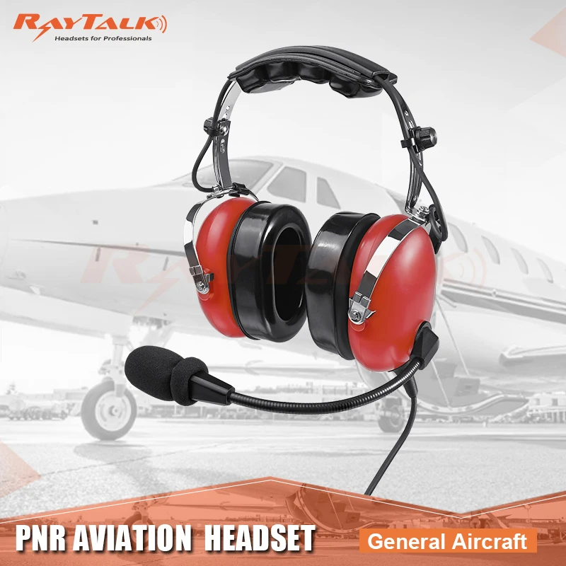 General Aircraft Headset Pilot Headset, Noise Cancelling Mic, Ga Dual