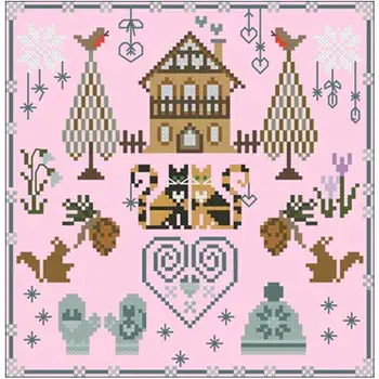 

Kitten's Christmas patterns Counted Cross Stitch 11CT 14CT DIY Chinese Cross Stitch Kits Embroidery Needlework Sets home decor