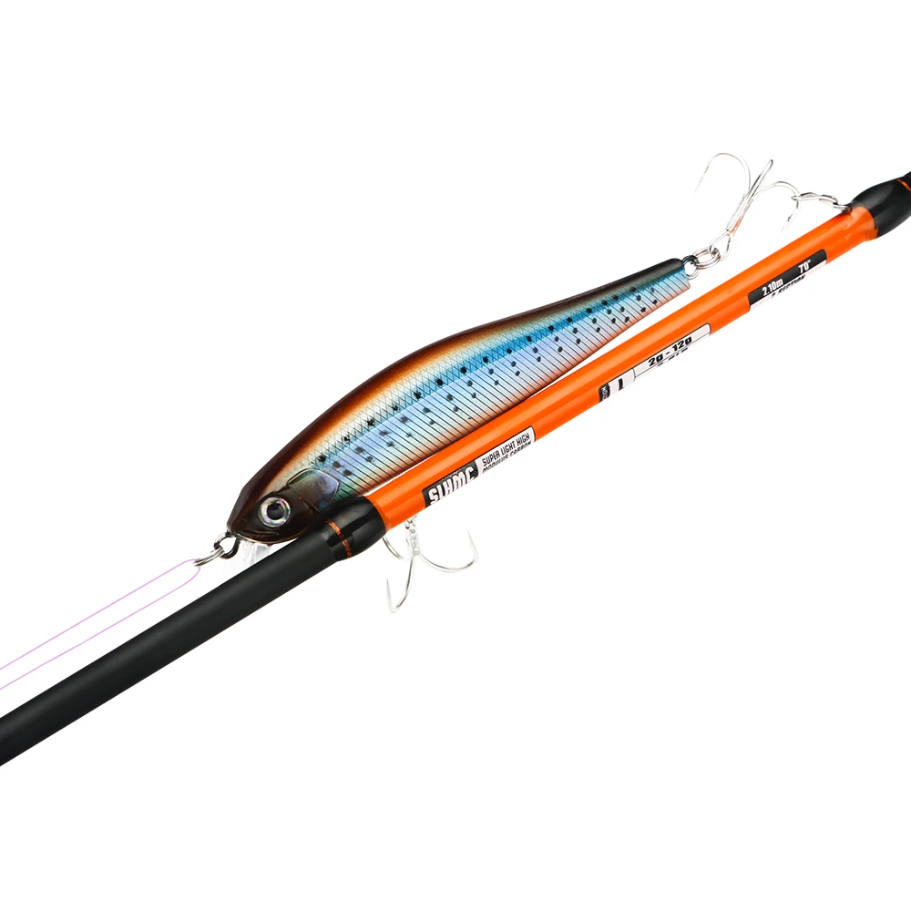 JOHNCOO Joran Pancing Trout1-8g/2-12G Uji UL/L