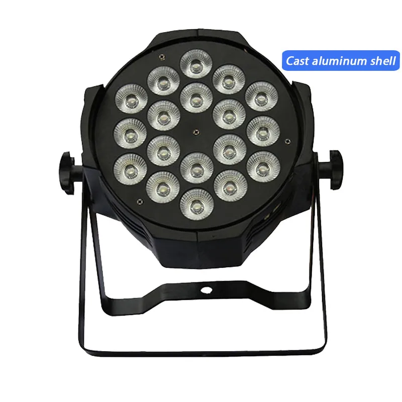 8pcs:lot,18x18W RGBWA UV Led Par Lighting 6in1 DMX Aluminum 18x12W 4in1 DJ Disco Wash Effect 18x15W 5in1Professional Stage Light 1