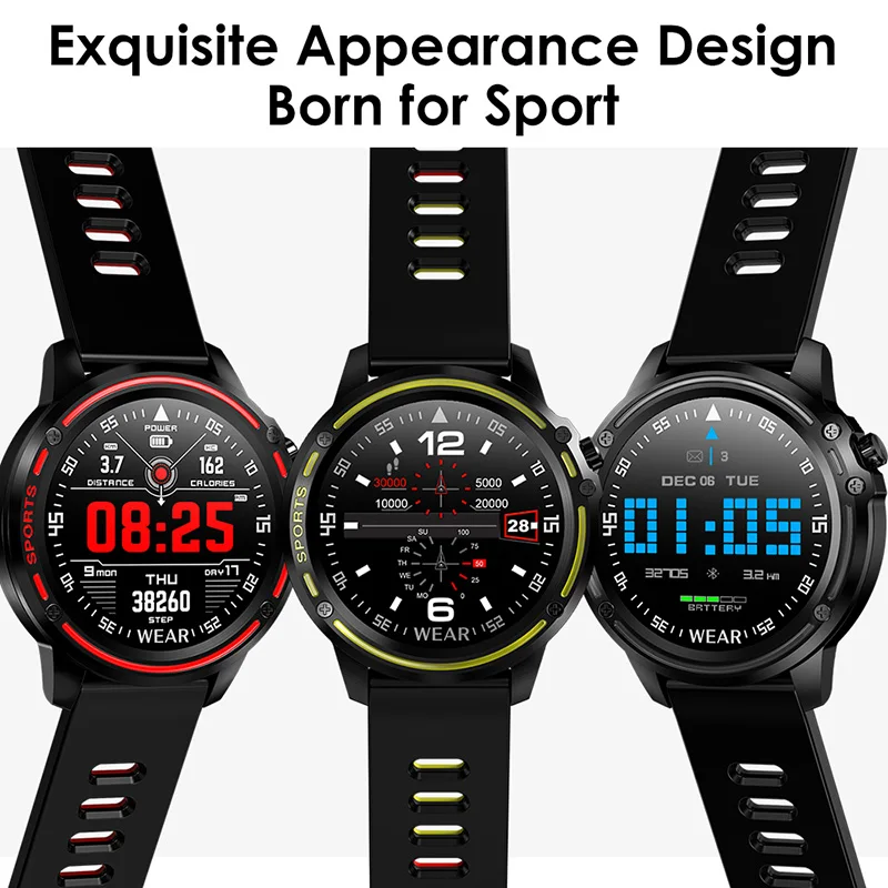 Timewolf 2020 New Smart Watch IP68 Waterproof Swimming Smartwatch Blood Pressure Smart Watch for Apple Iphone Android Phone