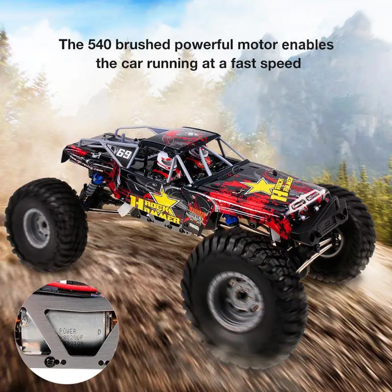 JJRC RGT 18000 1/10 2,4 GHz 4WD водонепроницаемый гоночный Радиоуправляемый автомобиль внедорожник Рок Гусеничный RTC RC игрушка