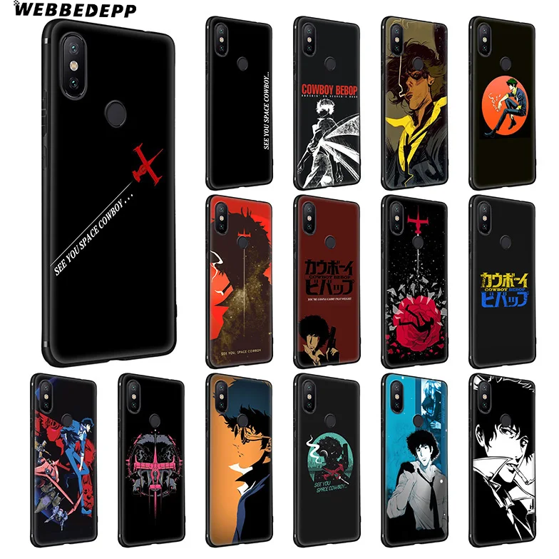 Cowboy Bebop Anime Soft Case for Xiaomi Mi A1 A2 A3 9 9T Pro CC9 CC9E &amp Redmi 8A 7A K20 Note 8 |