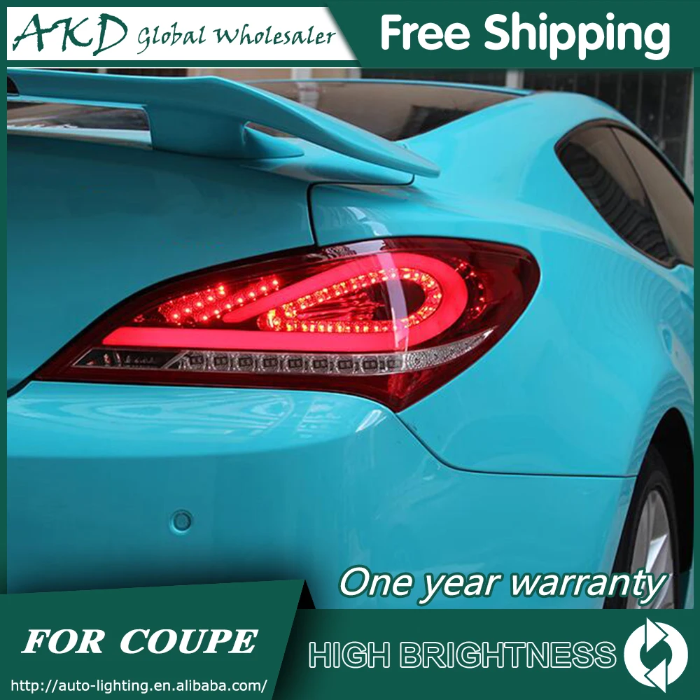 Задний фонарь для автомобиля Hyundai Rohens Coupe 2009-2018 Genesis светодиодные противотуманные