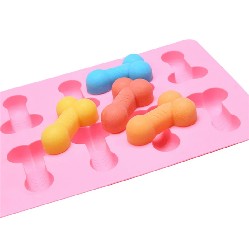 Sexy Penis Cake Mold For Soap Birthday Fondant Chocolates Ice and 8 Shape dick Cream Creative | Дом и сад