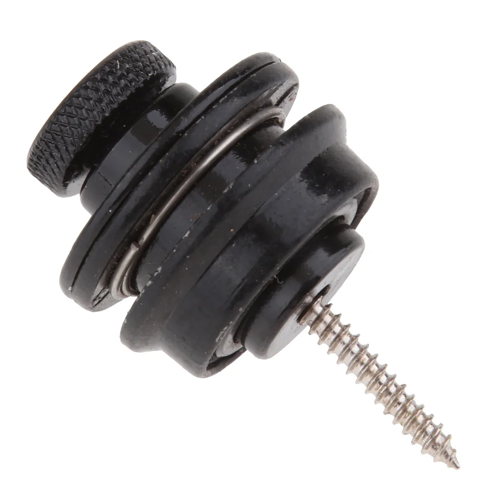 Flat Head Guitar Strap Buttons Lock Straps for Acoustic, Ukulele, Banjo, Electric Guitar and Bass