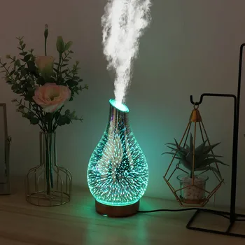 

USB Air Humidifier Ultrasonic Aromatherapy Essential Oil Aroma Diffuser With LED Night Light Mist Purifier Atomizer For Home