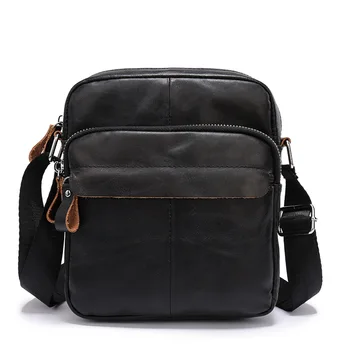 

New Men Shoulder Bag Leather Crossbody Bag Quality Male Bag Genuine Leather Handbag Crossbody Bag Men Messenger Bags Tote Bag