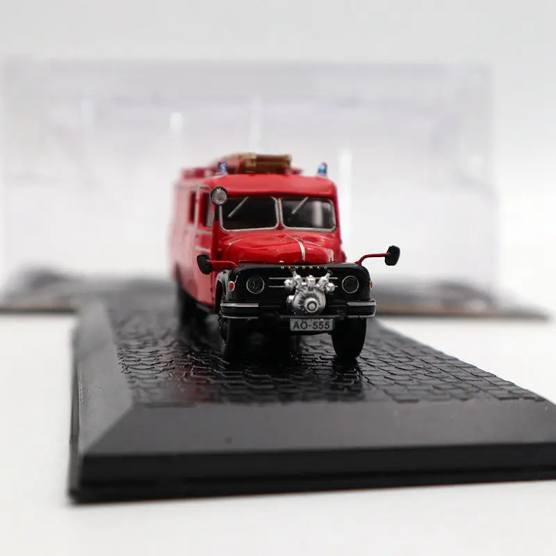 Atlas 1/72 LF 8 Hanomag AL 28 Fire Engine Diecast Models Limited Collection Red