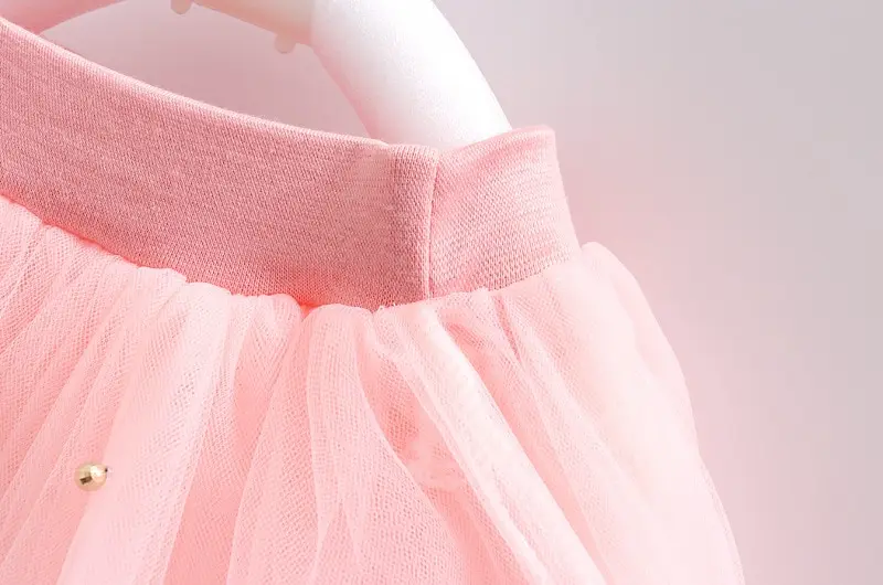 Детские юбки для малышей сетчатая детская юбка ручной работы с бисером юбка-пачка для девочек Детские вечерние юбки для танцев