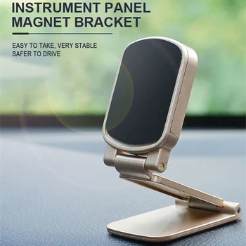 

Universal Magnetic Car Phone Holder For Phone in Car Dashboard Mount Mobile Phone Desktop Stand Support For Car Auto Accessories