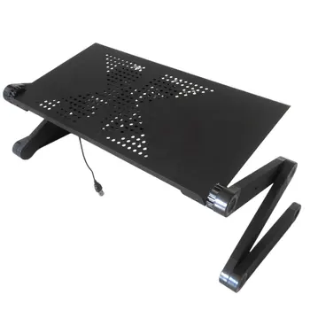 

Portable adjustable laptop table for foldable Laptop Desk Computer mesa para notebook Stand Tray For Sofa Bed Black