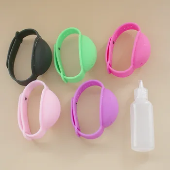 

Hand Sanitizer Bracelet Silicone Portable Water-Free Wrist Strap Dispensing Disinfectant Bracelet Mosquito Repellent Bracelet