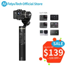 FeiyuTech Feiyu G6 3-Axis Handheld Gimbal Gopro Action Camera Stabilizer OLED Screen for Gopro Hero 6 5 Sony RX0 feiyutech a1000 3 axis gimbal handheld stabilizer for nikon sony canon mirrorless camera gopro action cam smartphone 1 7kg load