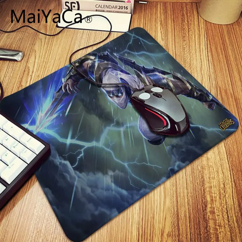 Забавные League of Legends Zed Gaming Keyboard Мышь колодки большой игровой Pad Lockedge коврик для