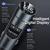 Baseus FM Transmitter Car Wireless Bluetooth 5.0 FM Radio Modulator Car Kit 3.1A USB Car Charger Handsfree Aux Audio MP3 Player ► Photo 2/6