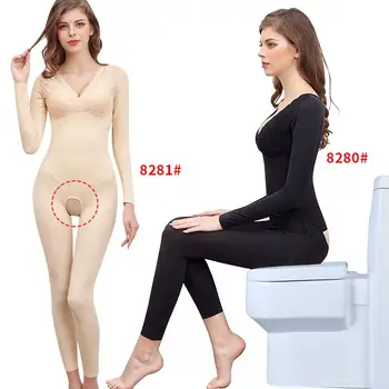 

New Sexy Corset One-Piece Lace Body Shaping Clothes High Elastic Fabric Anti Stretch Back Take Off Type Seamless One-Piece