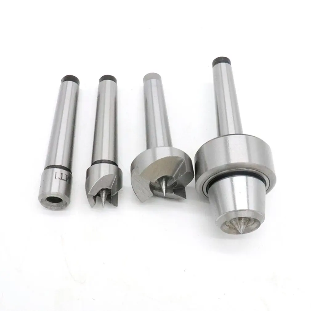 

Durable Woodworking Thimble 4 Piece Set Mt1 Woodworking Thimble Lathe Tool High Quality And Easy To Use