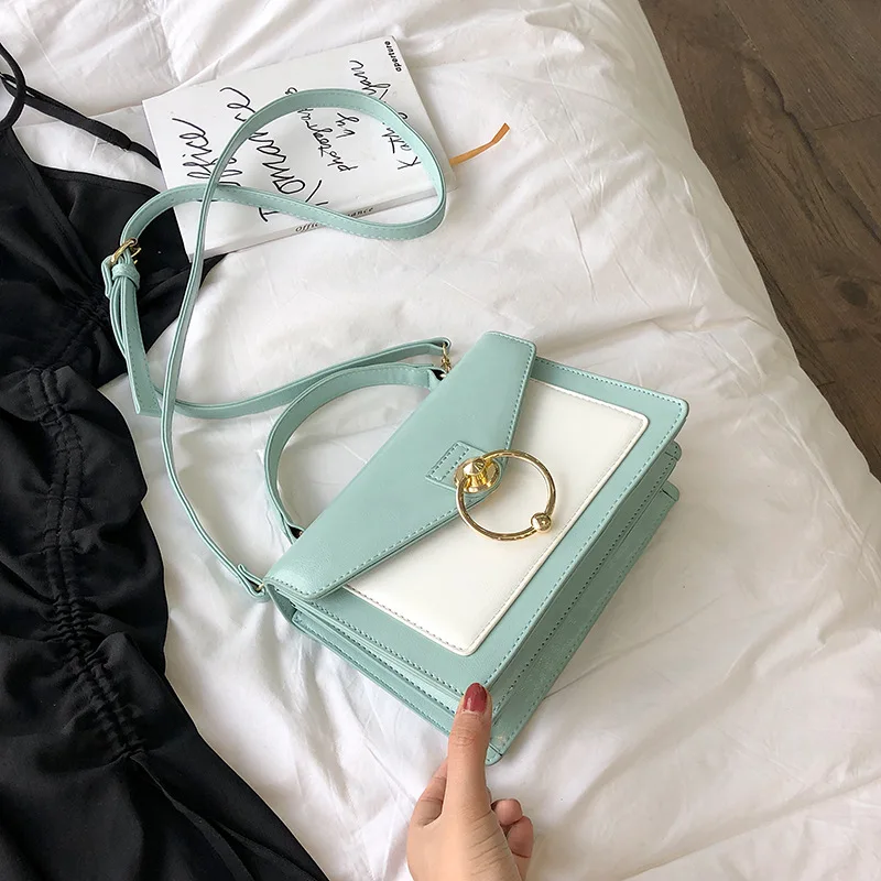 

INS New Arrival Bag Women's 201 New Style Korean-style Versatile Chain Hand Square Sling Bag Hong Kong Style Women's Oblique Bag