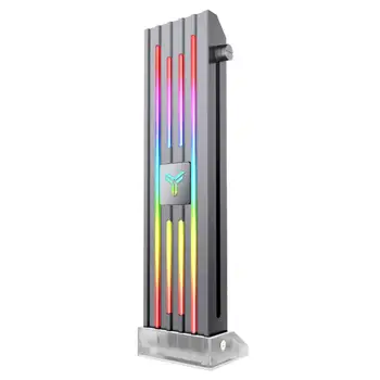 

Jonsbo VC-4 ARGB Graphics Card Support Aluminum Alloy GPU Brace for ATX/MATX/ITX Chassis Computer Case Holder