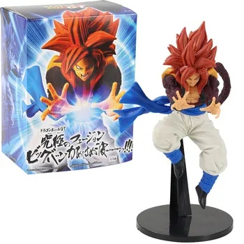 

Dragon Ball Figure Toy Son Goku Gogeta Super Saiyan 4 Ultimate Shock Wave Kamehameha Anime Model Dolls