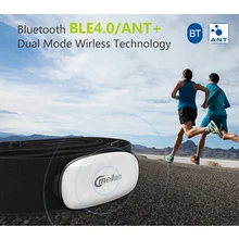 Outdoor Sports Meilan C5 Heart Rate Monitor Fitness Tracker BT/ANT+ Cordless for Cycling Running Sports Bike Computer Phone