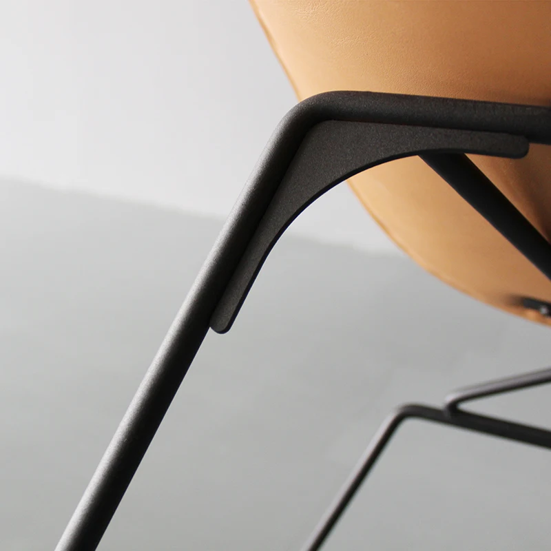 Iron Nordic Ins chair simple home industrial style dining chair designer creative ant leisure