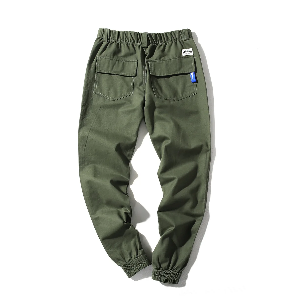 

Spring Summer Pants Men's Japanese-style Popular Brand Loose-Fit Ankle Banded Pants Men's Casual Closing Skinny Cargo Trousers H