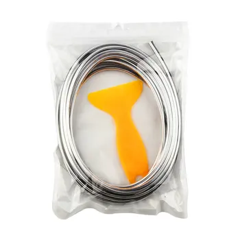 

5 Meters Car Interior Lighting Auto LED Strip Garland EL Wire Rope Tube Line Flexible Neon Light Auto Decorative Lights