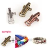 Clasps for Jewelry Making Supplies Buckles Accessories for Needlework 1pcs Copper Diy Bracelet Hole Findings Wholesale Lots Bulk ► Photo 3/6