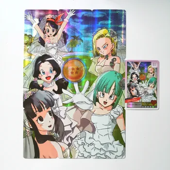 

10pcs Super Dragon Ball Z Heroes 9 in 1 Battle Card Ultra Instinct Goku Vegeta Game Collection Cards