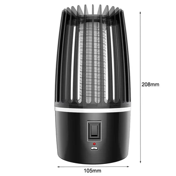 

Garden Mosquito Light Rechargeable Electric Shock Mosquito Trap LED Lamp Photocatalysis Mosquito Killer Home USB Insect Trap