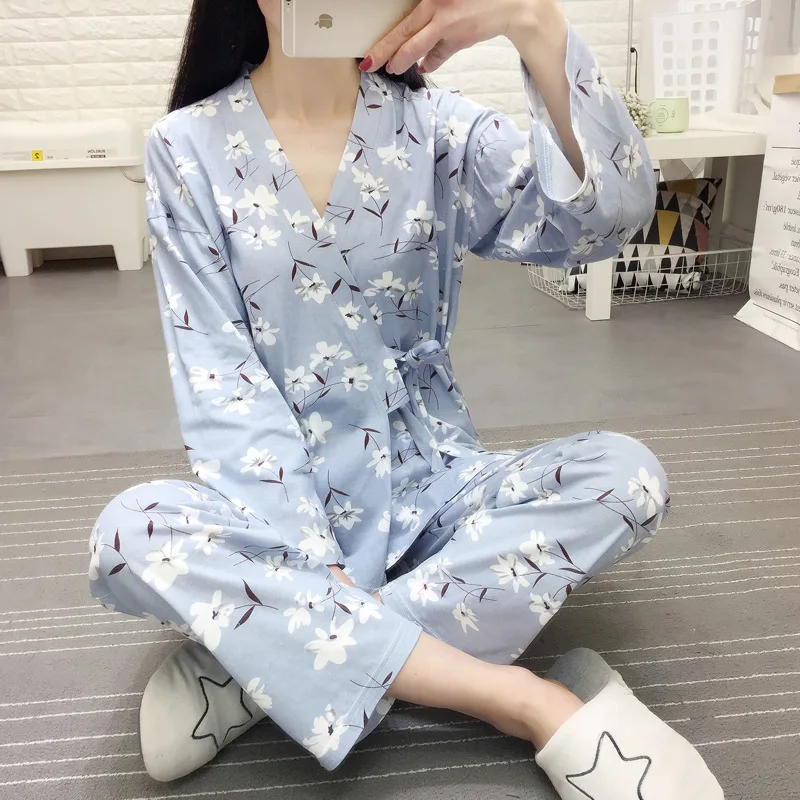 

2021 Plus Size Pregnant Women's Pajamas Set For Pregnancy Spring Autumn Confinement Clothes For Postpartum Breastfeeding Nursing